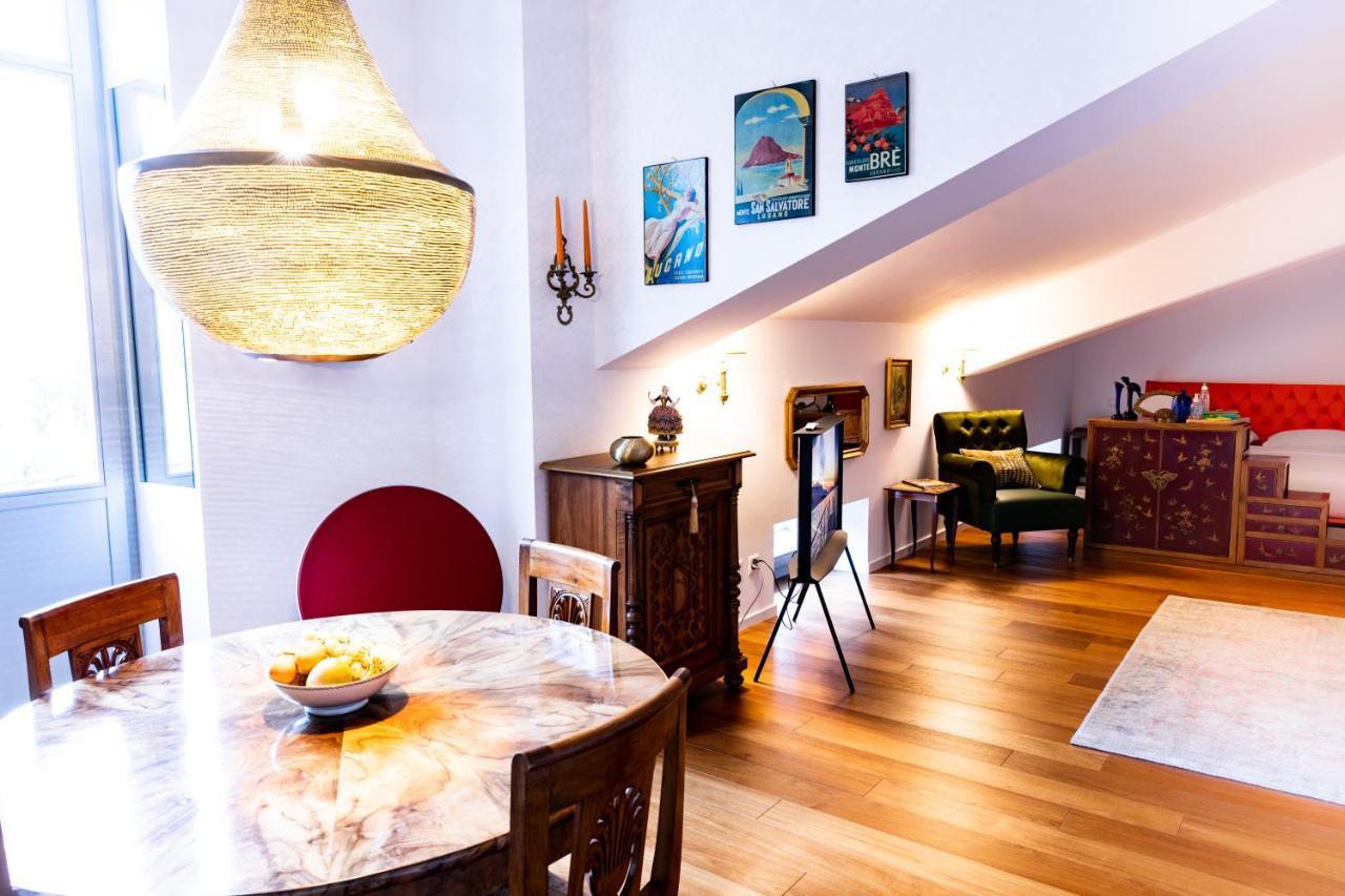 Al Ciani Balcony Suite 루가노 외부 사진